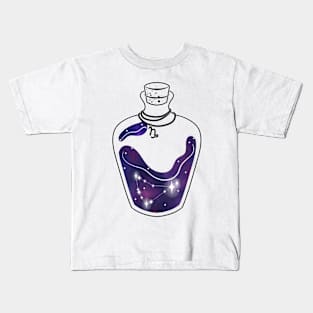 Capricorn ~ Constellation in a jar ~ Potion Bottle Kids T-Shirt